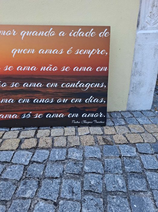 Tela com texto de Pedro Chagas Freitas