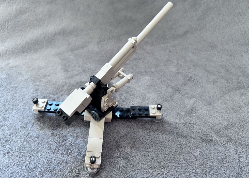 Klocki Cobi działo Flak 36/37 Bitwa o Berlin cobi16