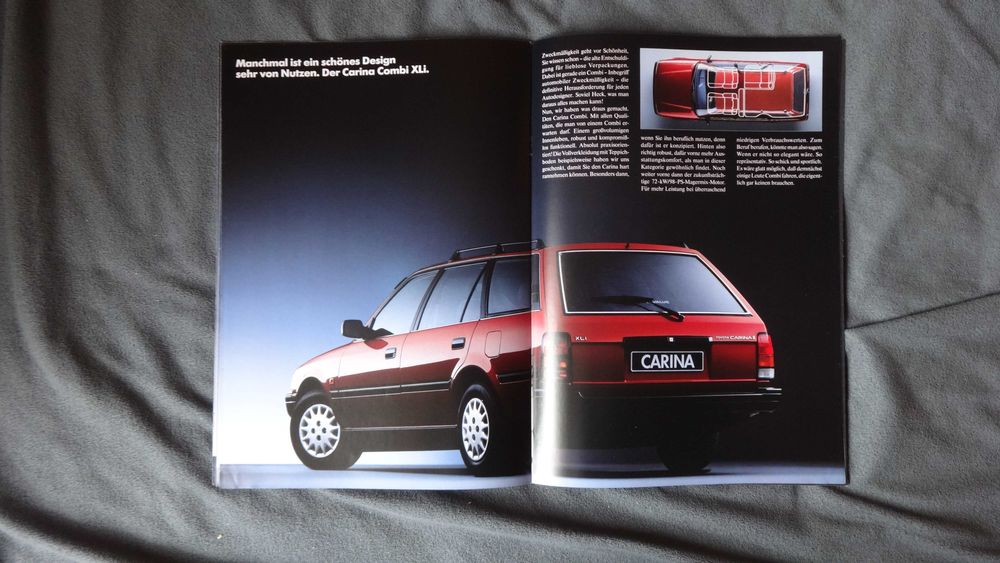 Prospekt Toyota Carina
