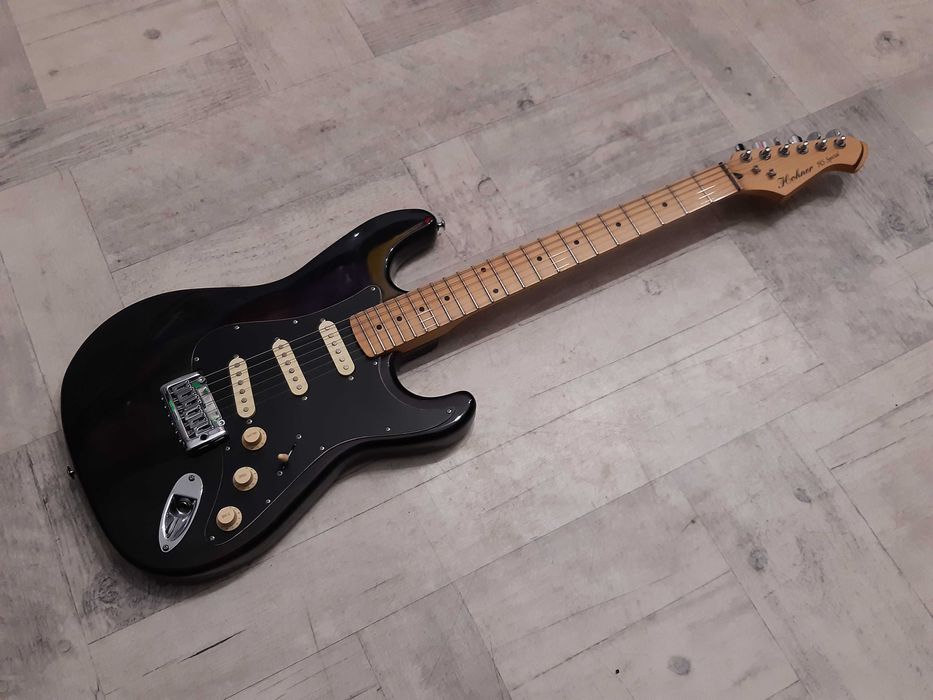 Gitara Hohner- Korea 1995r -transparent black- wysyłka Gratis -zamiana