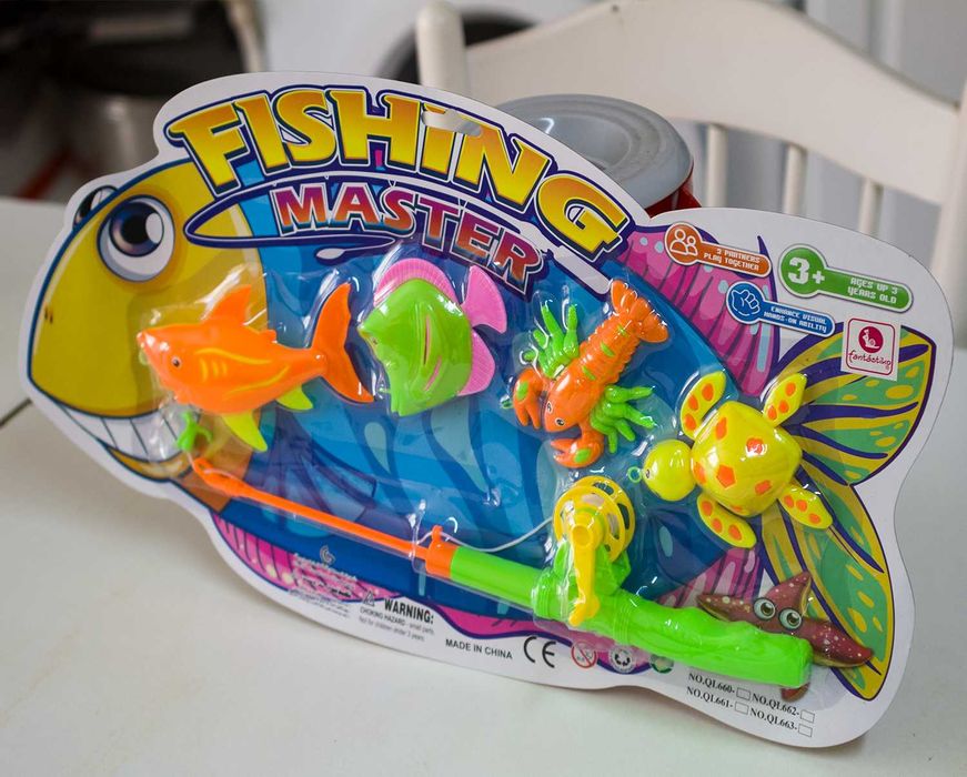 Cana Pesca Infantil  Animais mariItimos