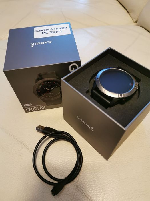 Garmin Fenix 6X Sapphire PL Topo