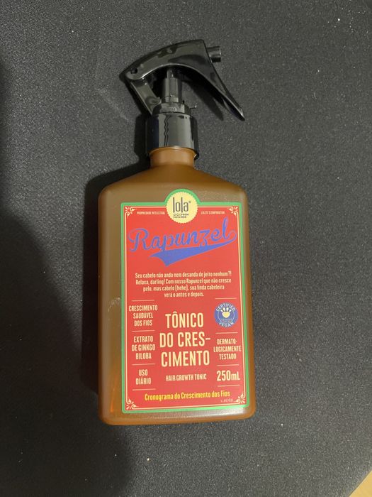 Rapunzel crescimento do cabelo