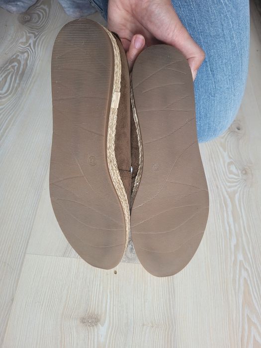 Espadryle welurowe Ryłko Relax r. 39 Nowe