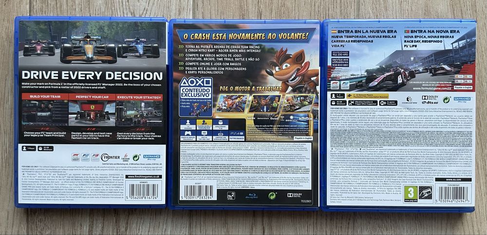 Volante HORI Wireless RWA Apex + (F1 22 + CTR Nitro-Fuelled)