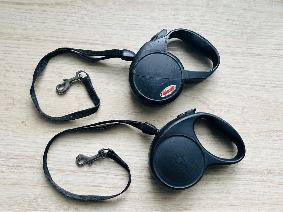 Smycze automatyczne Flexi Classic M 5m sznurek 2 szt.