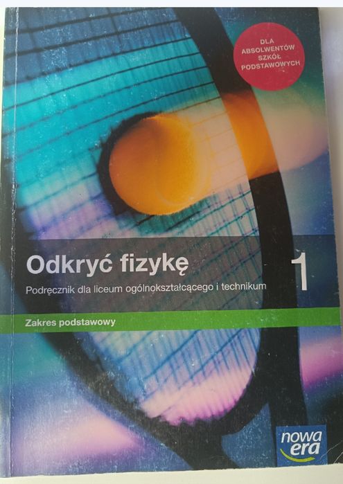 Odkryć fizykę 1 podręcznik lic/tech zak podstawowy