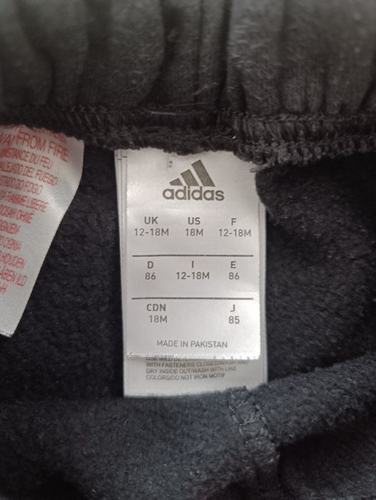 Spodnie dresowe dziewczynka 86 adidas