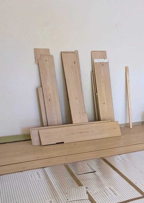 Chão Flutuante Imitação de Pinho 30m²