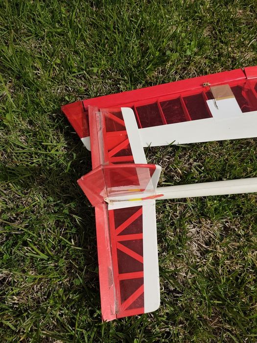 Planador fuselagem em fibra