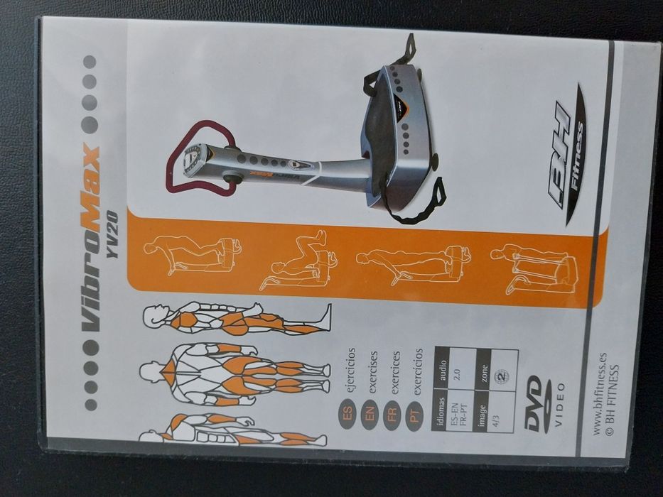 Plataforma vibratória modelo Vibro Max YV20 da BH