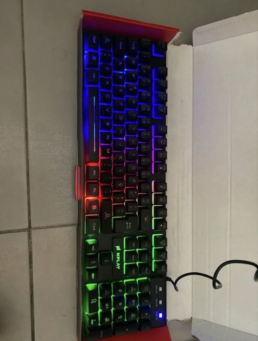 Teclado Gaming Nplay - Retroiluminado - Anti-Ghosting