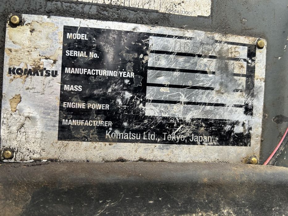 Komatsu d 65 в доброму
