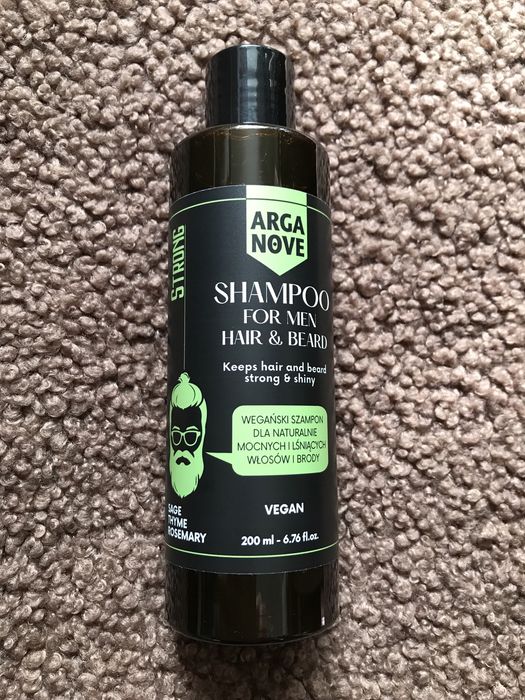 Шампунь для бороди та волосся  "ARGA NOVE "  200мл