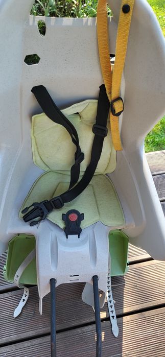 Sprzedam fotelik na rower zielony