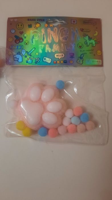 Іграшка сквіш тапалапка