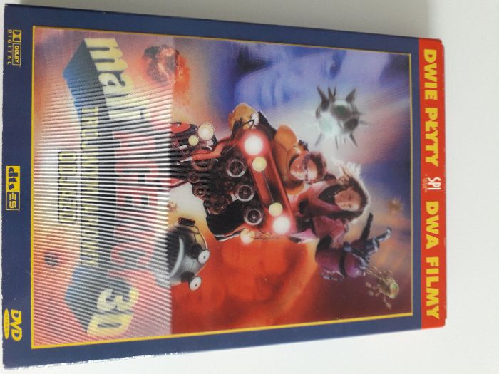 Mali Agenci 3D trójwymiarowy odjazd DVD film