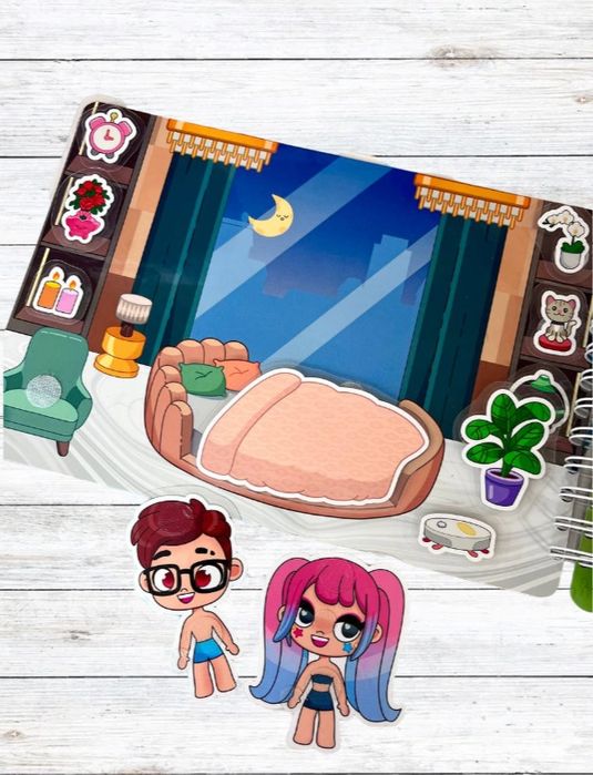 Gra edukacyjna na rzepy Avatar World Family House