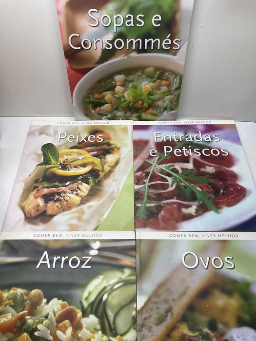 5 Livros 'Comer Bem, Viver Melhor'