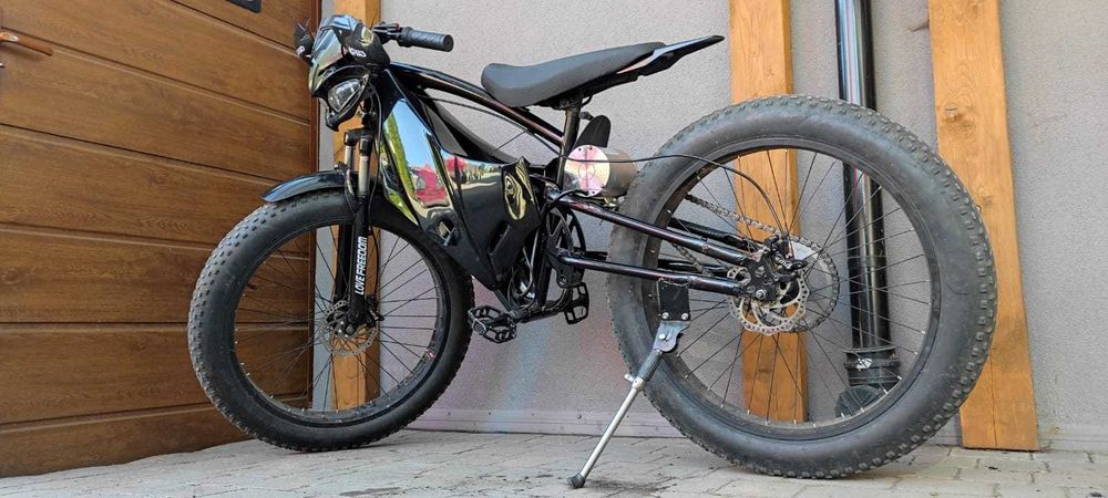 Motorower Elektryczny (przerobiony)