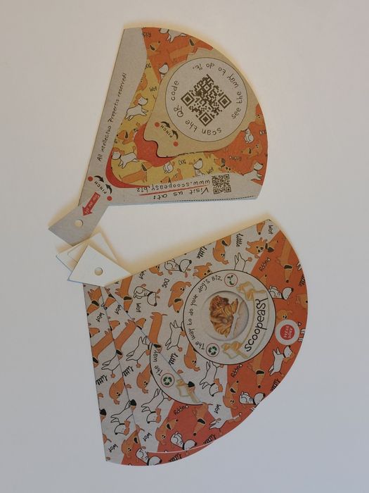 Ekologiczne łopatki do sprzątania po psie