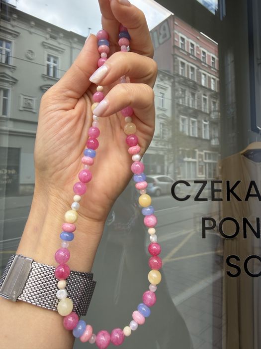 Naszyjnik handmade mulitikolor