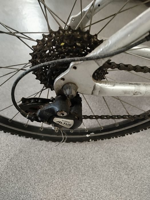 Bicicleta em alumínio