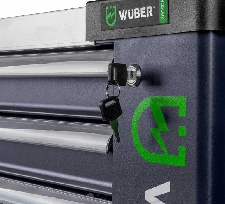 Mocna WARSZTATOWA SZAFKA Narzędziowa z szufladami Wózek Wuber NOWA