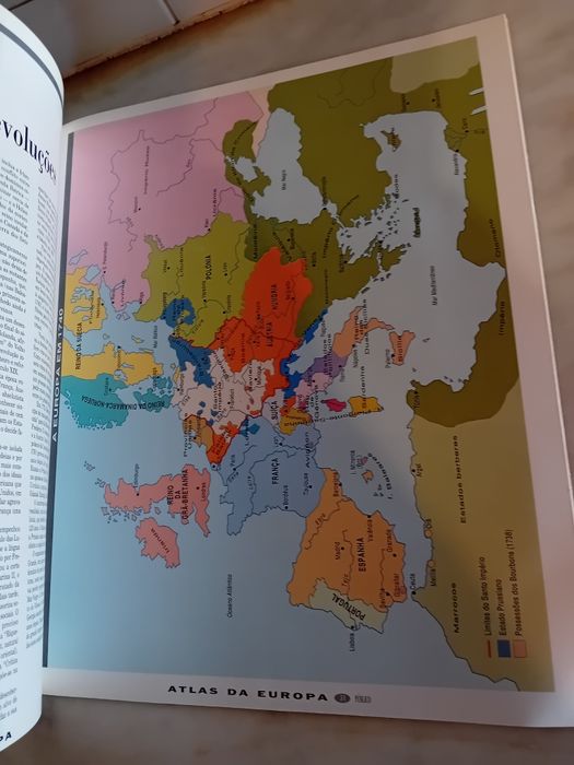 Livro Atlas da Europa