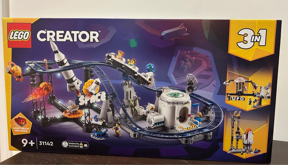Lego 3 in 1 - Montanha russa espacial