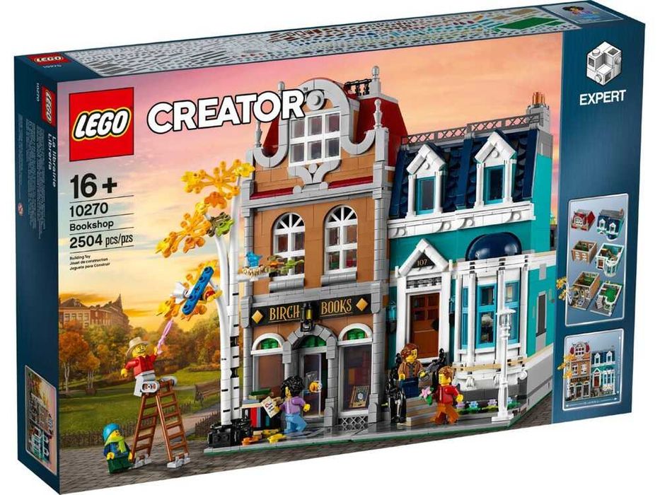 Новий Lego Creator Expert 10270 Bookshop книжкова крамниця