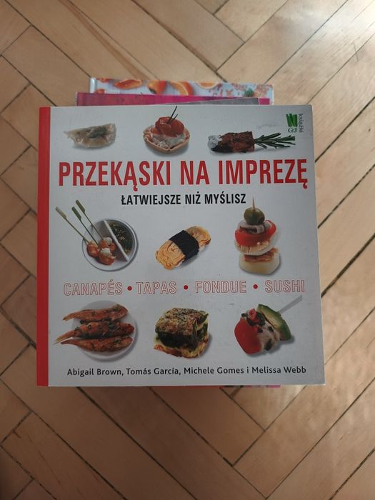 Zestaw książek kucharskich - różni autorzy