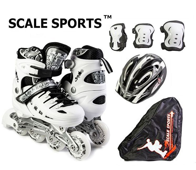 Ролики с комплектом защиты Scale Sports (США). 5 цветов. ТОП качество!