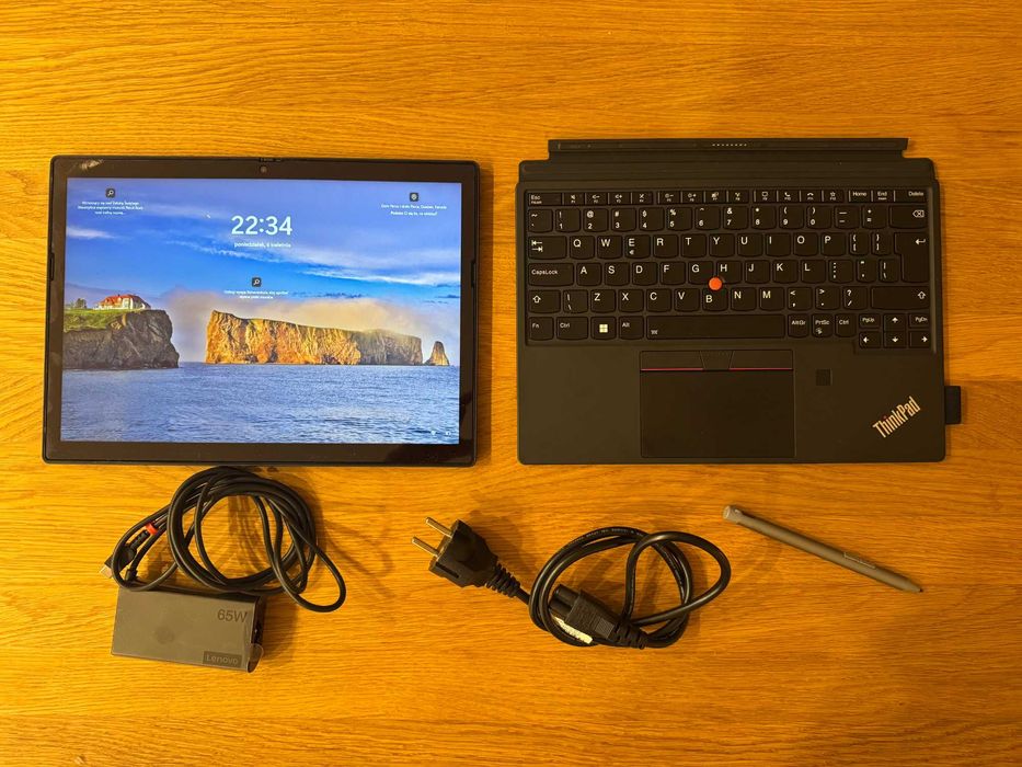 Laptop / tablet (2w1) - Lenovo ThinkPad X12 Detachable - 16GB - 256GB - W11 + rysik