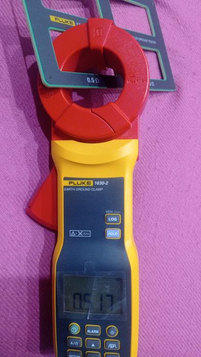 Pinça de Terra Fluke 1630-2 FC + Calibração