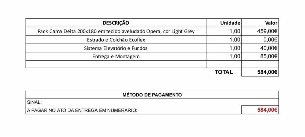 Vendo cama 200x180 com elevatorio