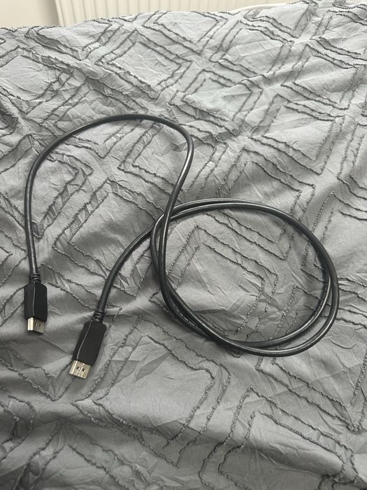 Kabel display port - display port CZARNY 180cm