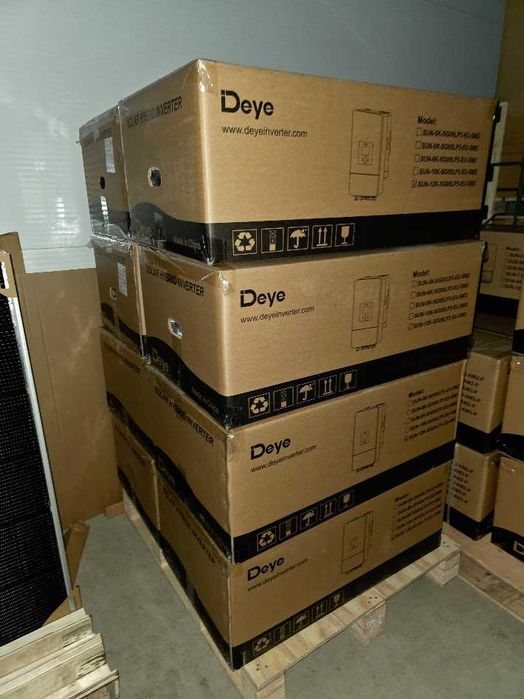 Наявність в Києві!!! Інвертор Deye SUN-06K-SG05LP1-EU WiFi (6 kW,  1ф)