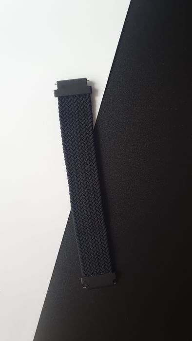 Pasek plecionego materiału 20 mm do zegarka Samsung, Huawei, Amazfit,