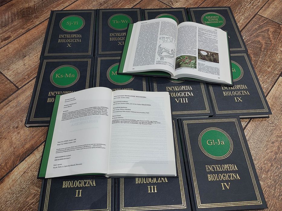 Encyklopedia Biologiczna tom 1 do 13