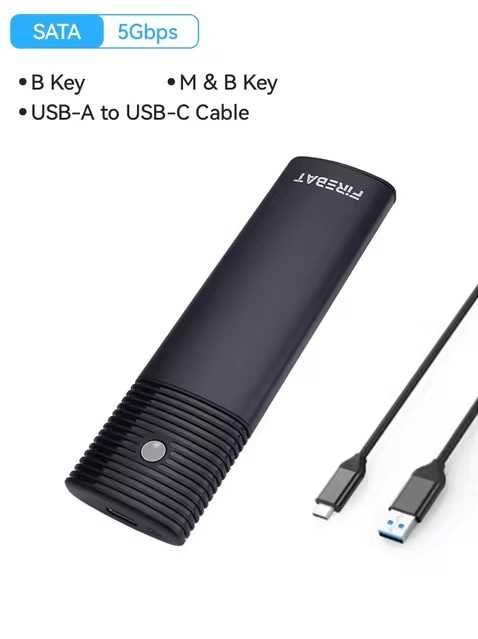 Firebat M.2 PWM2 SATA 5Gbps m2 ssd карман Type-C