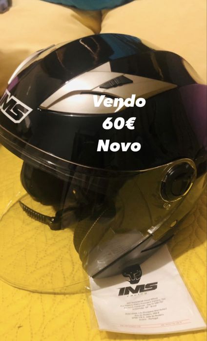 Capacete Novo, nunca usado