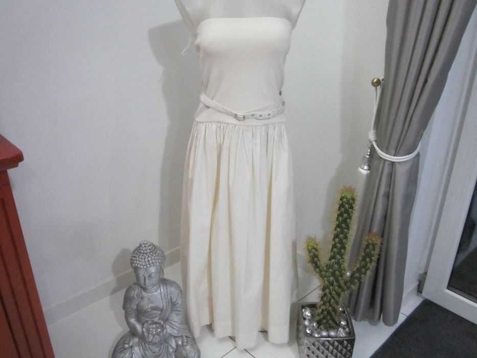 Zara nowa sukienka bajeczna kolor ecri rozm L