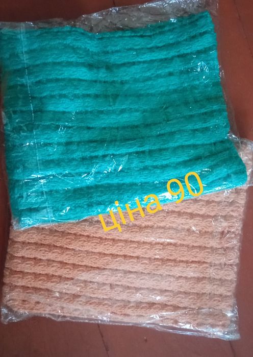 Хомут шарф в'язаний на шию великий