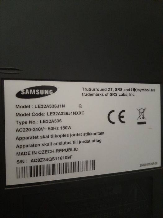 TV SAMSUNG para peças