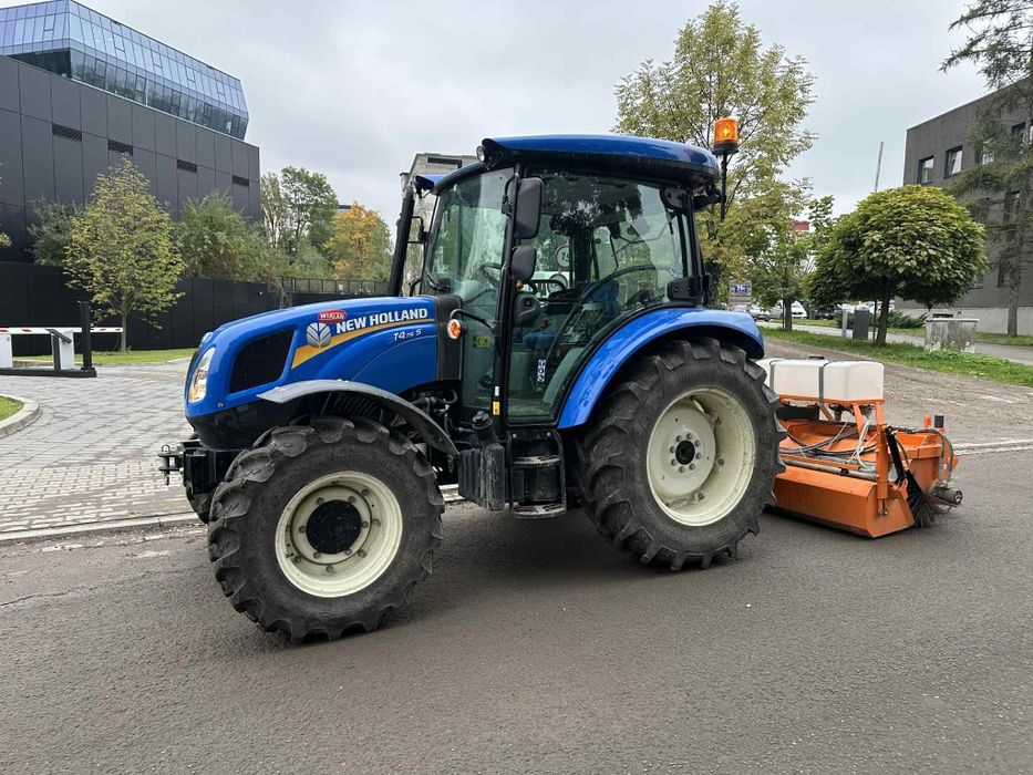 Usługi zamiatarką, beczką wynajem