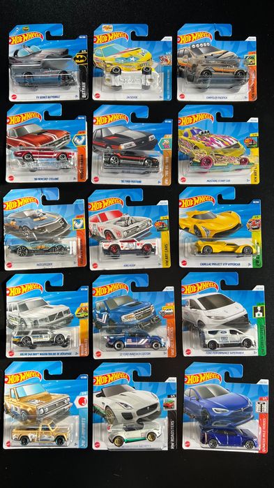 Hot Wheels likwidacja kolekcji, wszystko po 8