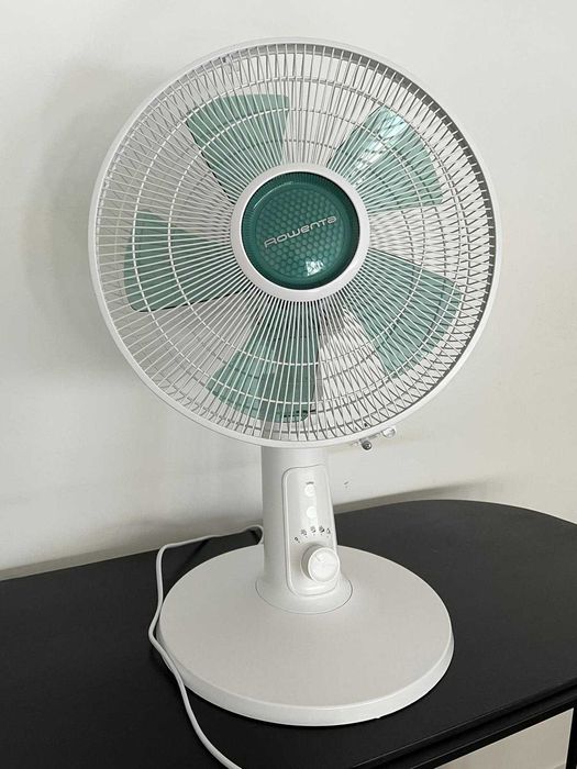 Ventilador Rowenta quase novo – silencioso e potente
