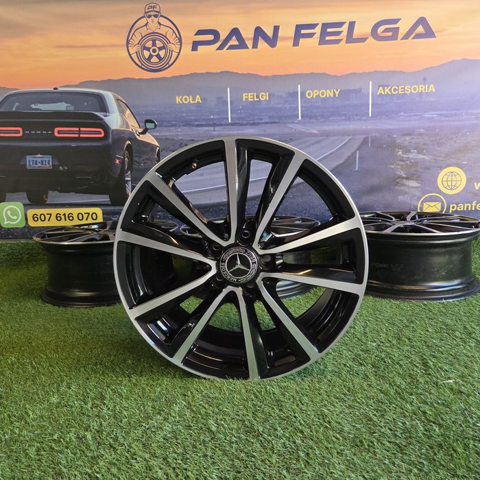 Oryginalne felgi Mercedes 18 5x112 Kasa A (W176), B (W246), CLA (C117) E C Koła Alufelgi