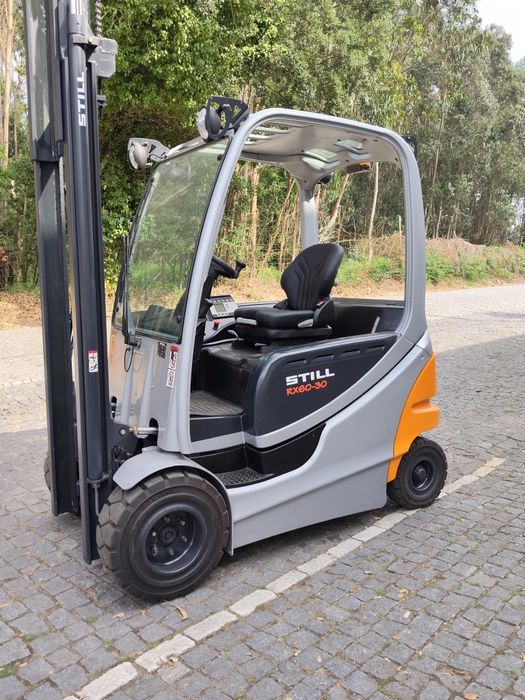 14750€+IVA Empilhador Still RX60-30,5000horas ,  Triplo 5500mm , Bateria Nova .